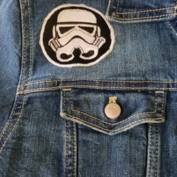 Star Wars Jean Jacket Size M - Picture 3 of 13